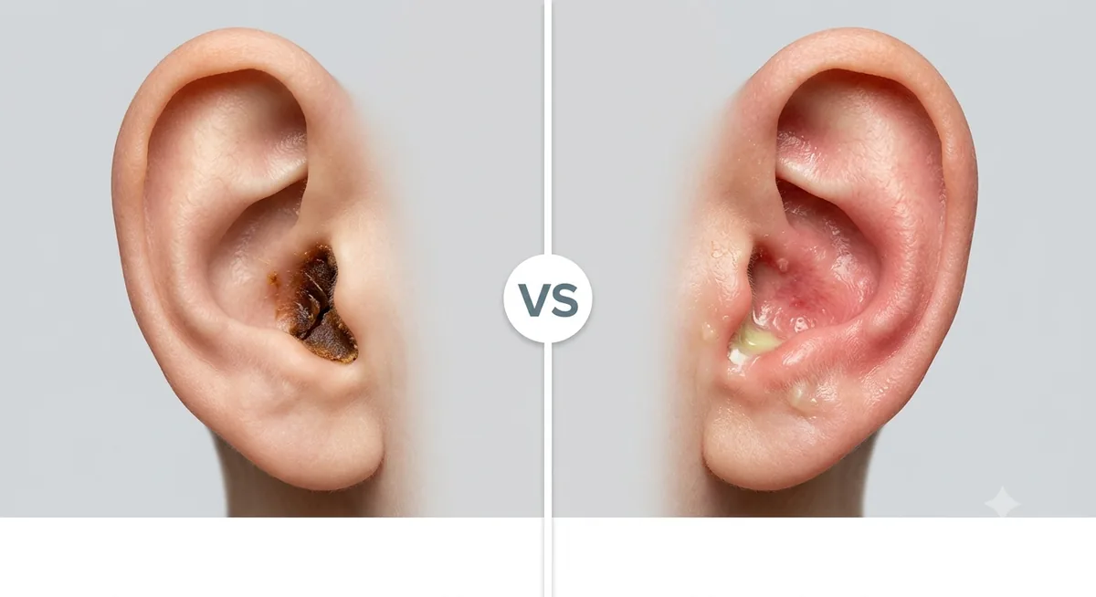 Ear wax buildup